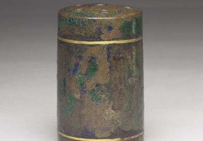 图片[2]-Lian incense burner with gold inlay (modified), Qing dynasty (1644-1911)-China Archive
